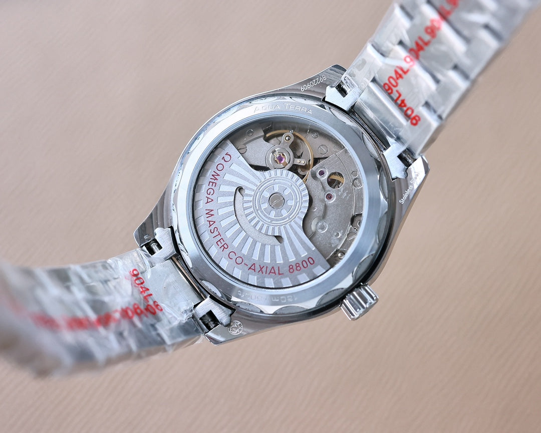 Omega Seamaster 34mm Silver Strap