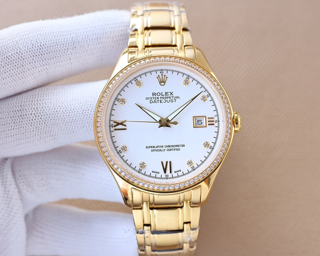 Rolex Datejust 40mm Gold Diamond