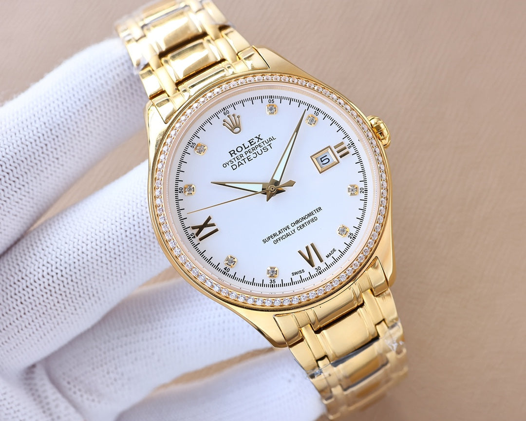 Rolex Datejust 40mm Gold Diamond
