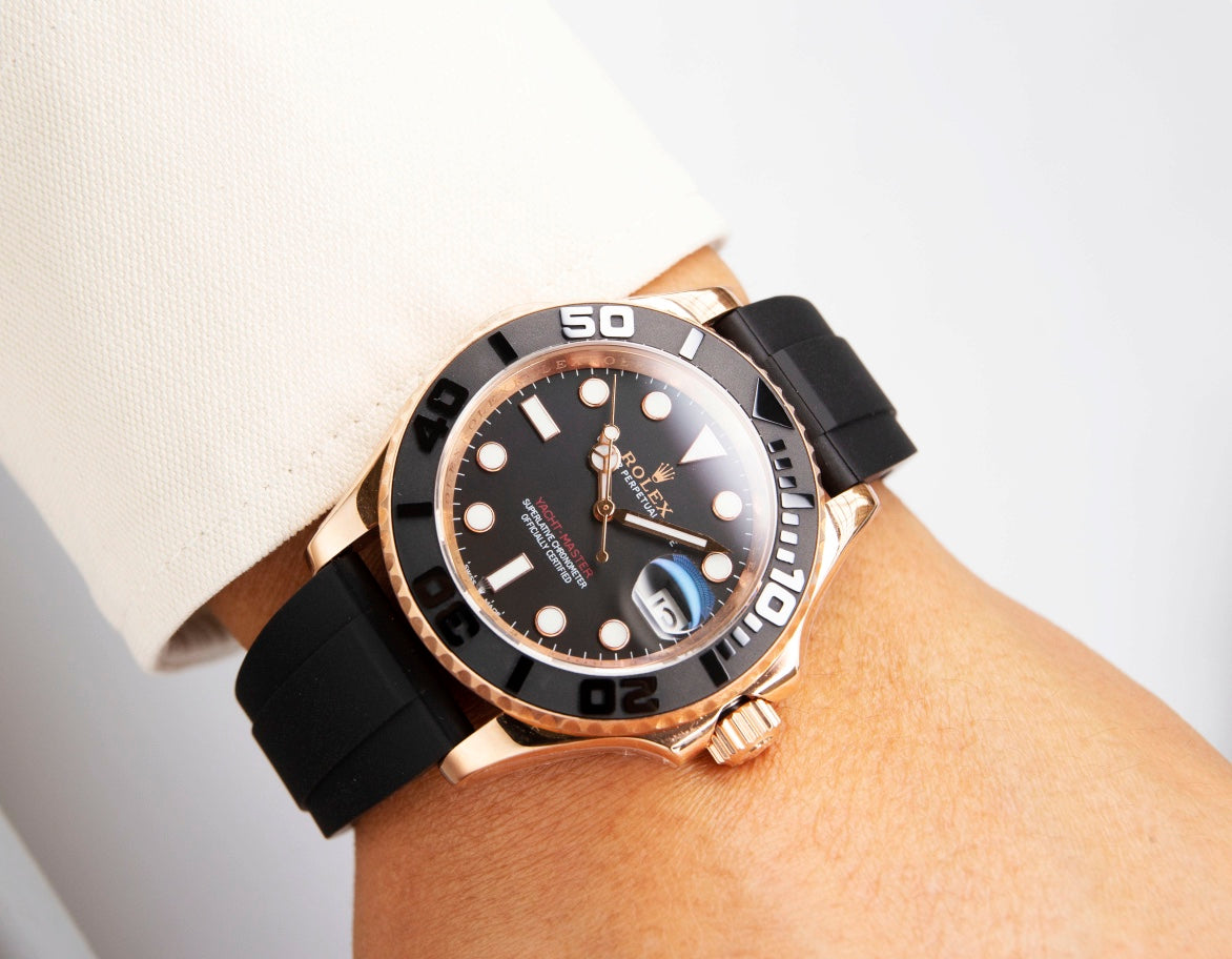 Rolex Yacht-Master 40mm Black Pink Gold