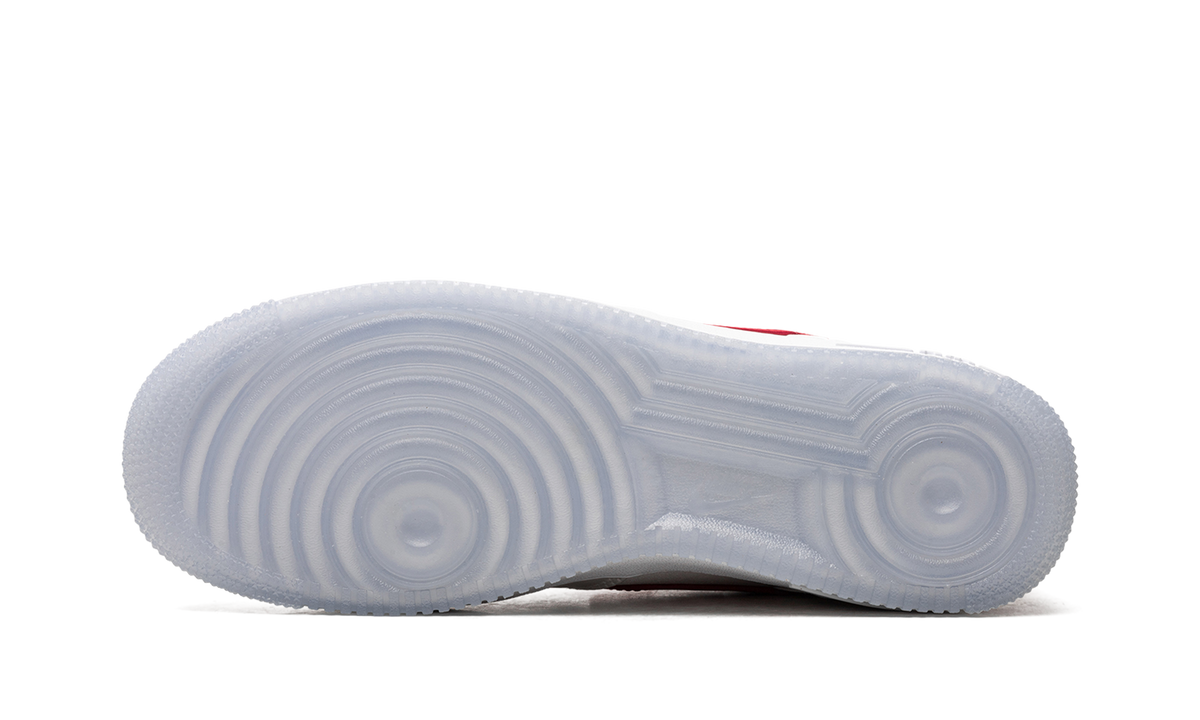 AIR FORCE 1 LO '07 WMNS "Satin White Varsity Red" DX6541 100