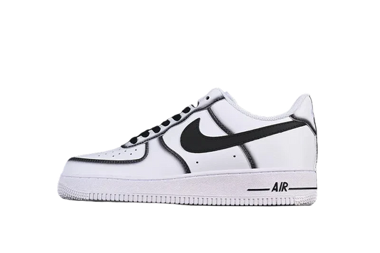 Nike Air Force 1 "White/Swoosh Black"