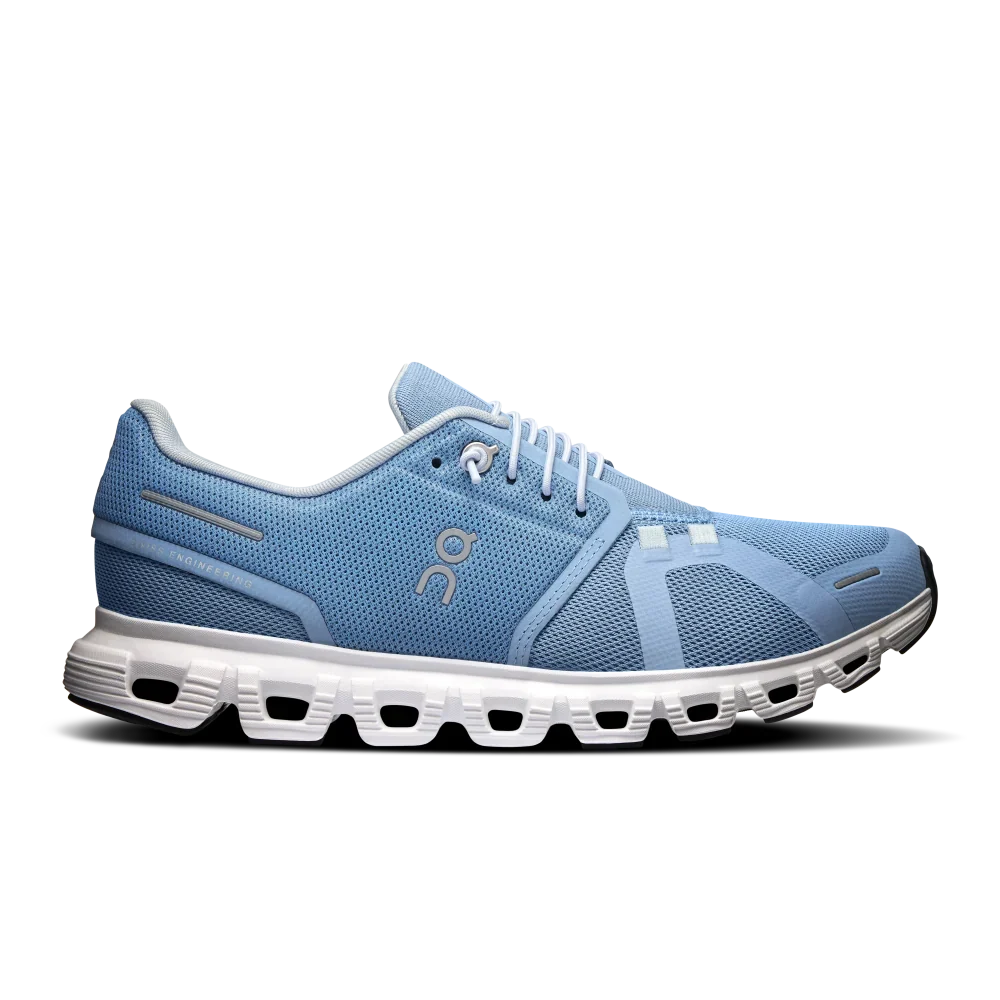 ON Women's Cloud 6 - Chambray White