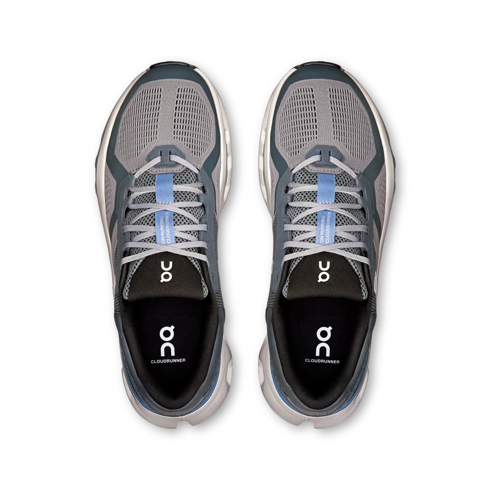 ON Men's Cloudrunner 2 - Alloy Chambray