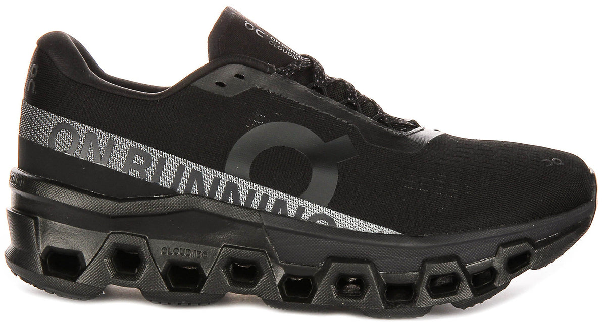 On Running Cloudmonster 2 In Black Grey For Men