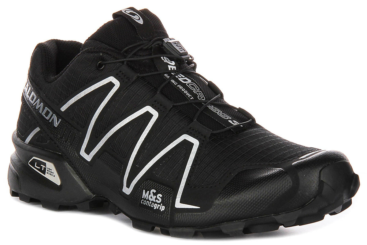Salomon Speedcross 3 In Black Silver