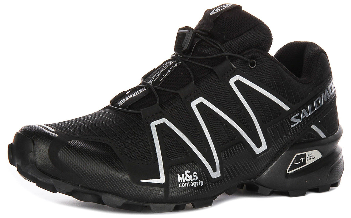 Salomon Speedcross 3 In Black Silver