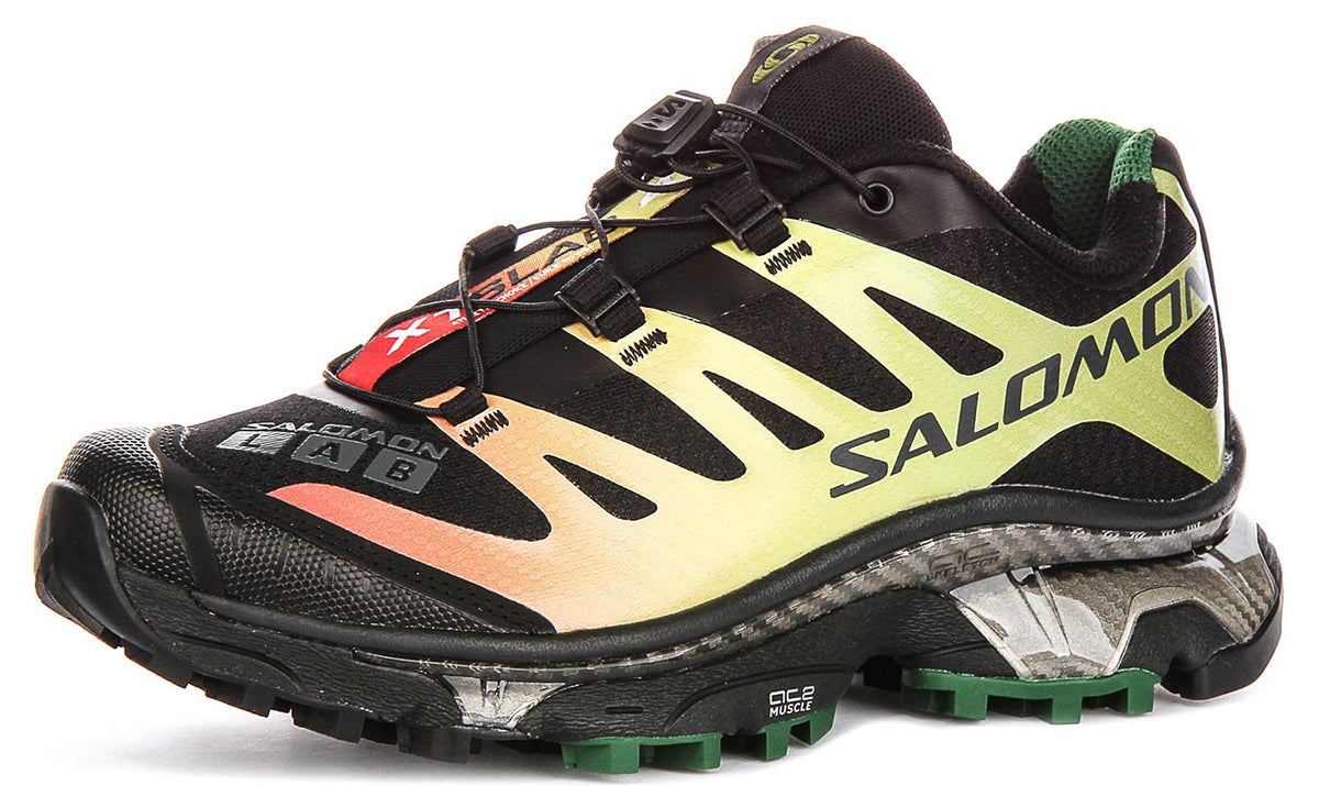 Salomon XT-4 OG In Black Yellow Sneakers