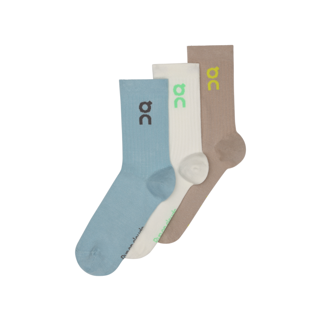On Logo Sock High 3 Pack