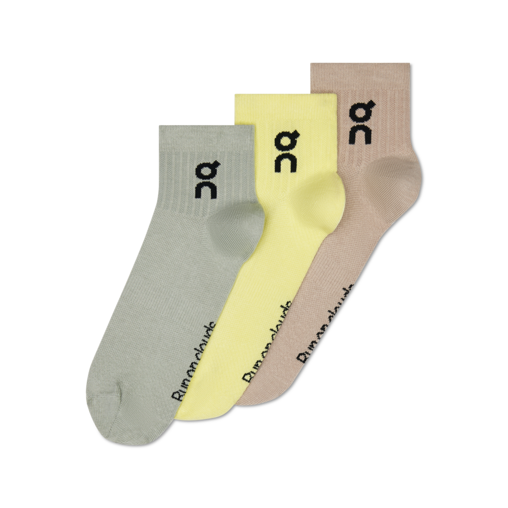 On Logo Sock Mid 3P