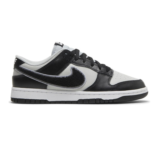 Nike Dunk Low 'Chenille Swoosh Black Grey' (2022)