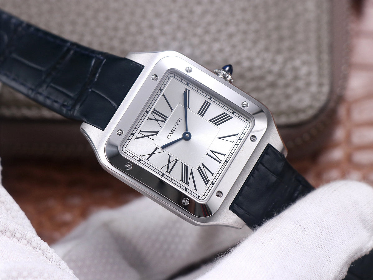 SANTOS-DUMONT XL 46 WHITE DIAL