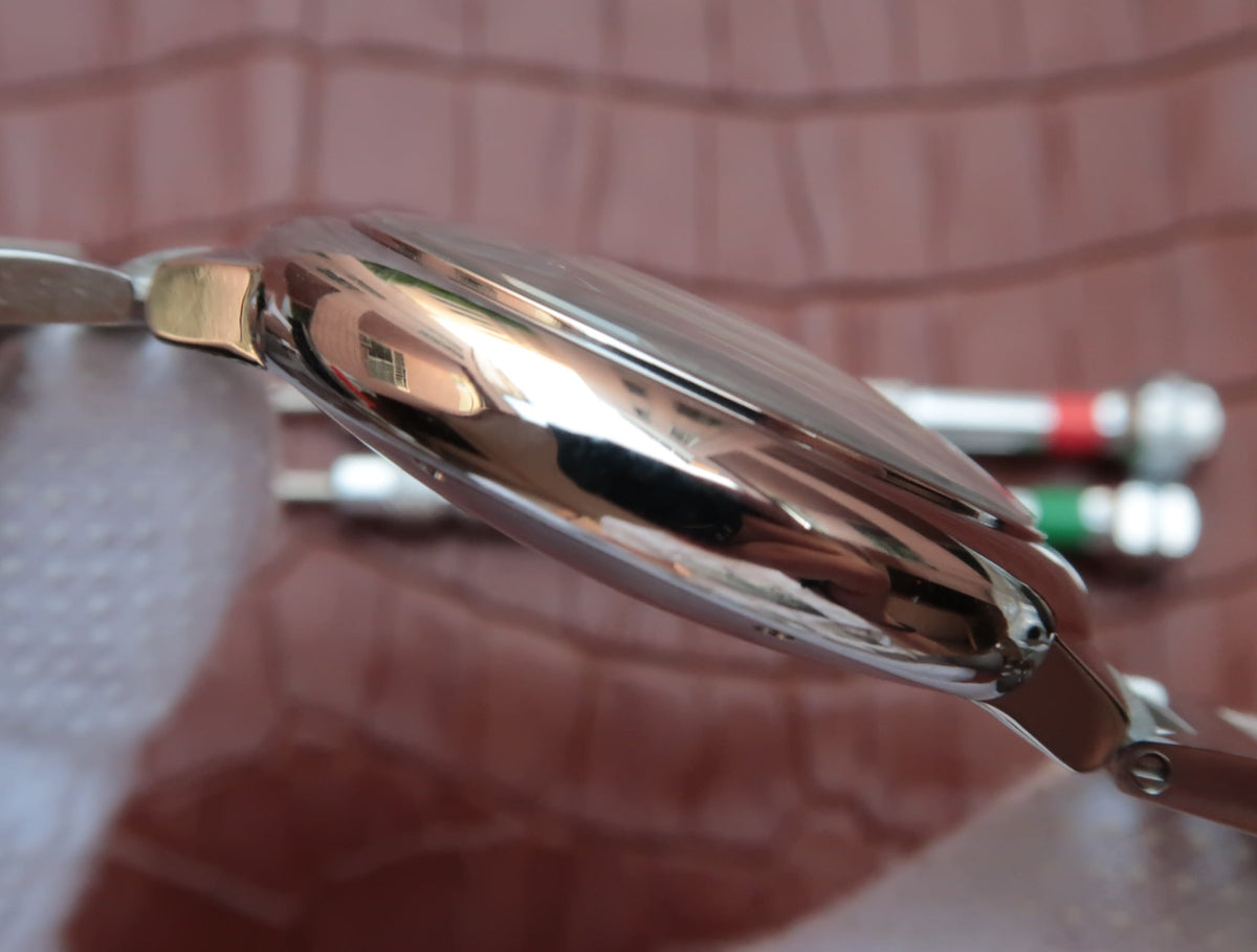 BALLON BLEU DATE 42 SILVER DIAL DIAMOND NUMERALS