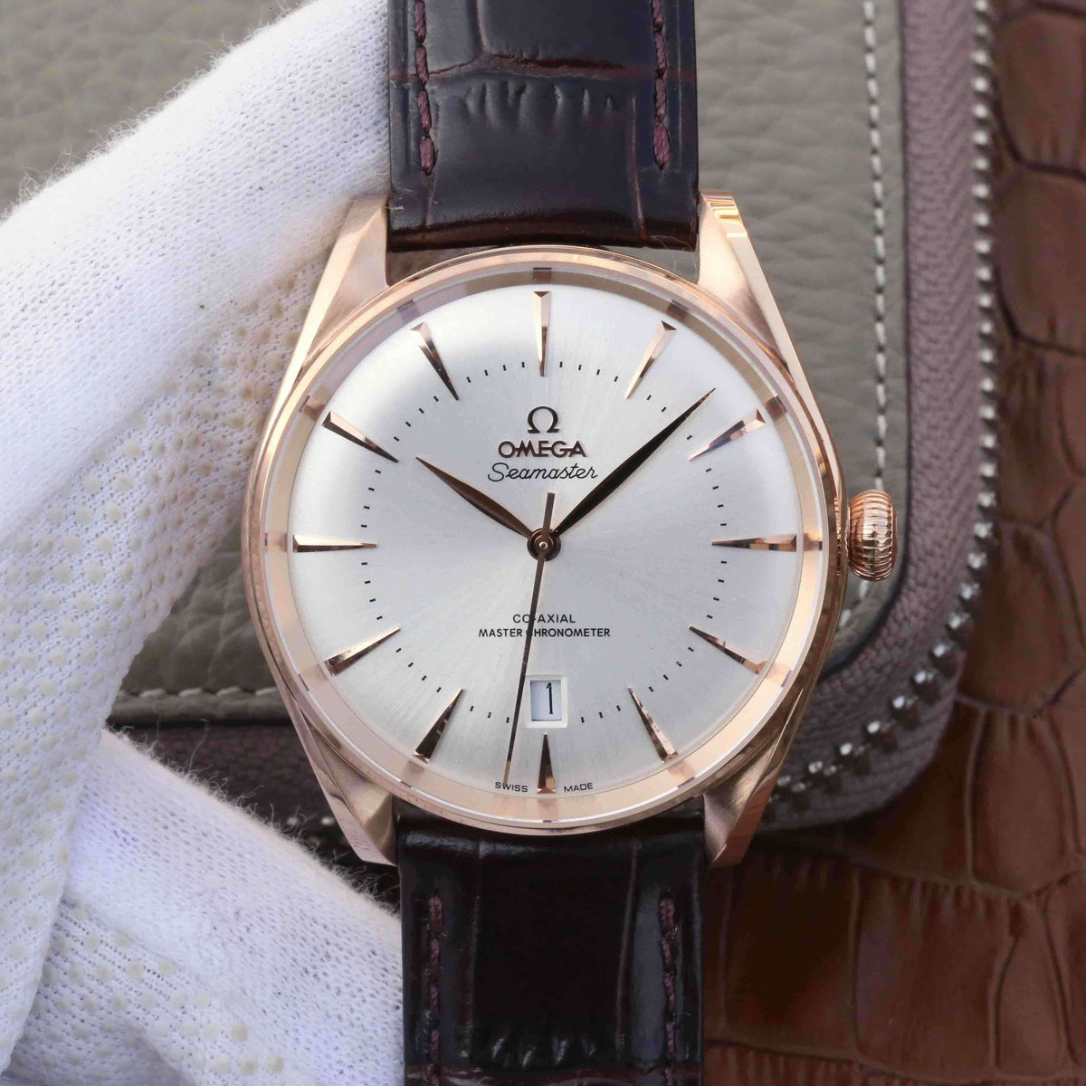 SEAMASTER CITY EDIZICNE VENEZIA 40MM ROSE GOLD WHITE DIAL