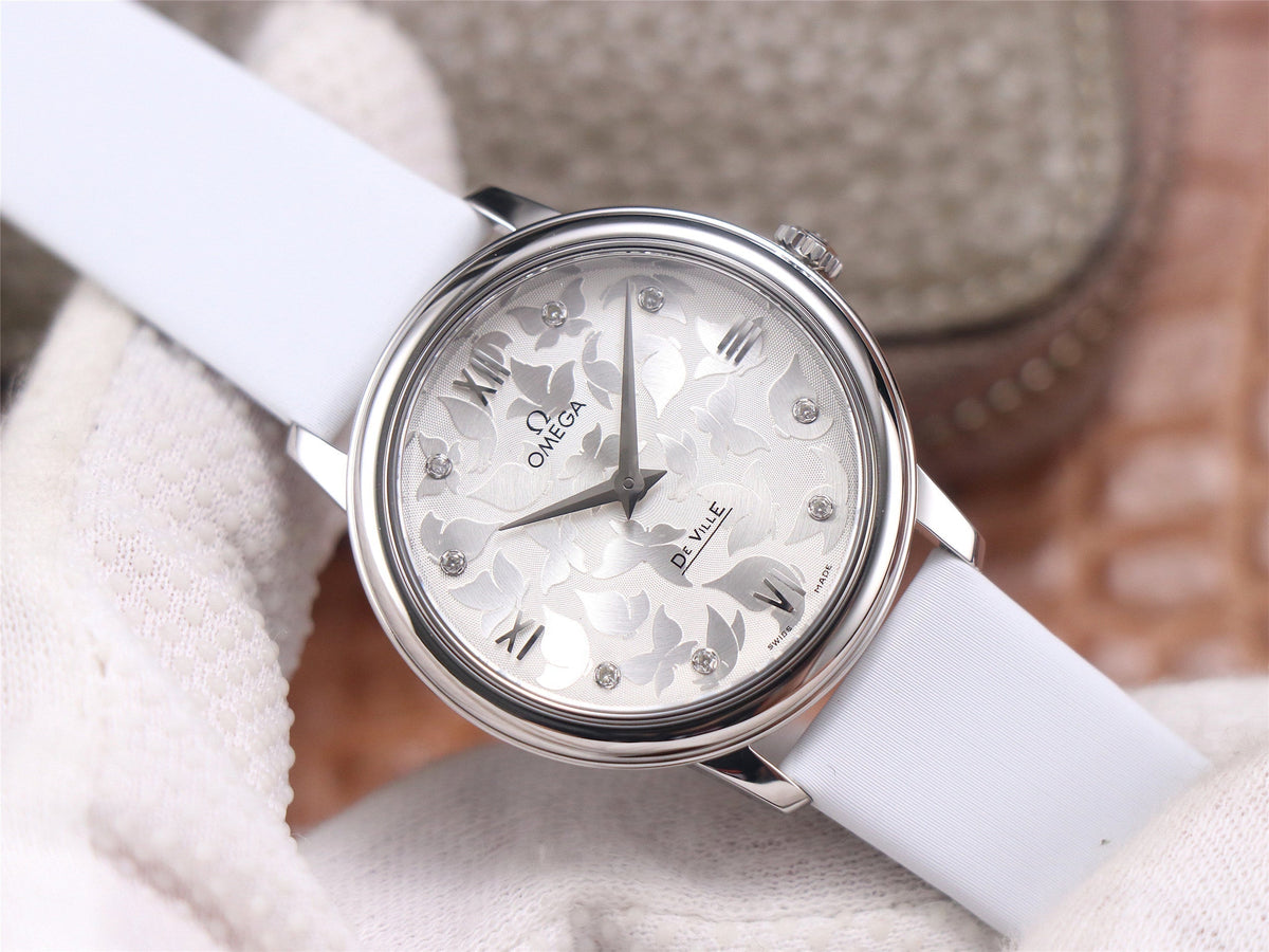 DE VILLE PRESTIGE 32 STEEL WHITE DIAL