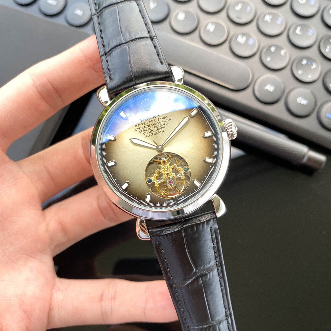 OYSTER PERPETUAL 44MM LEATHER