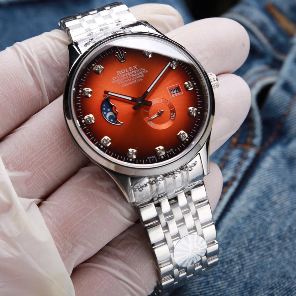 OYSTER PERPETUAL 39MM DOUBLE SAPPHIRE GLASS MIRROR