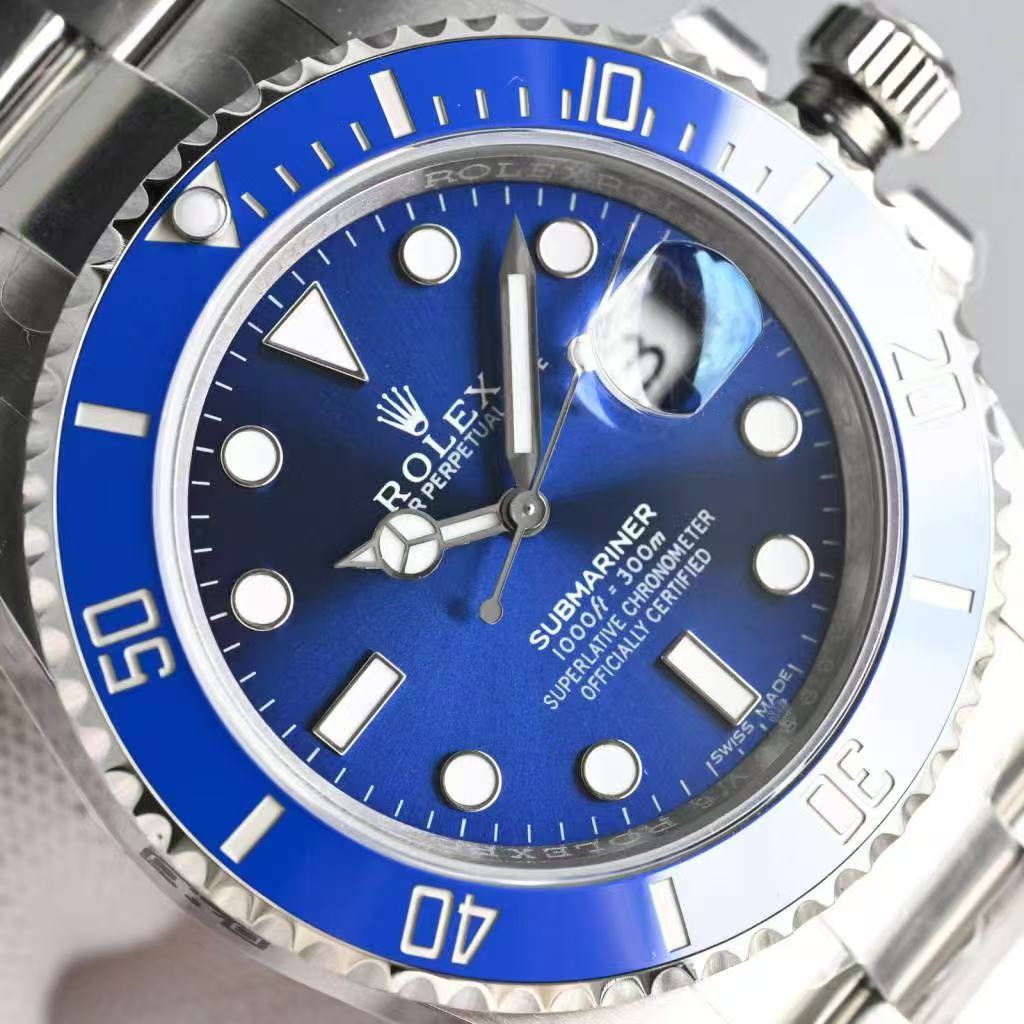 SUBMARINER DATE 41MM OCEAN BLUE CUSTOM BEST VERSION