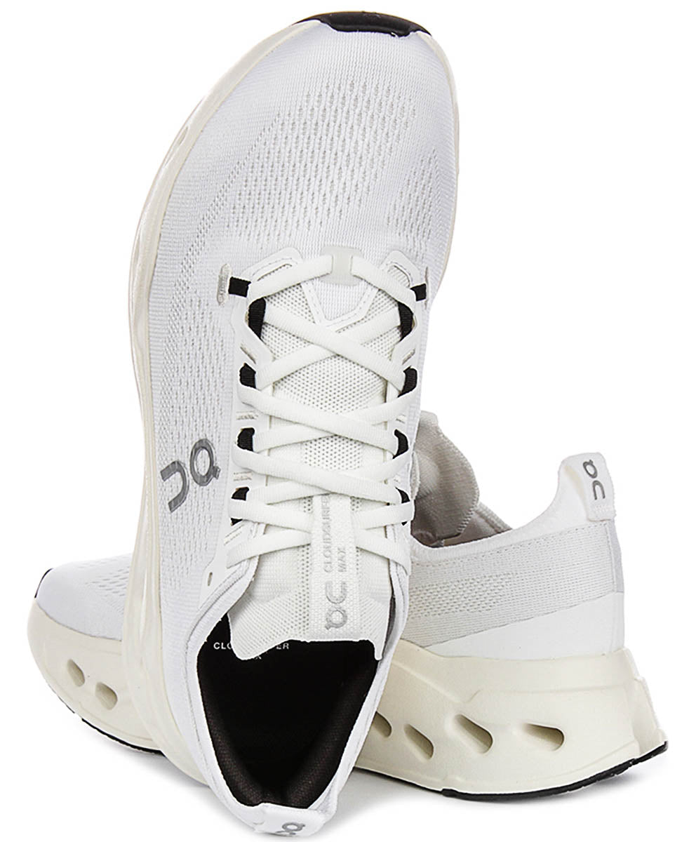 On Running Cloudsurfer Max In White For Men