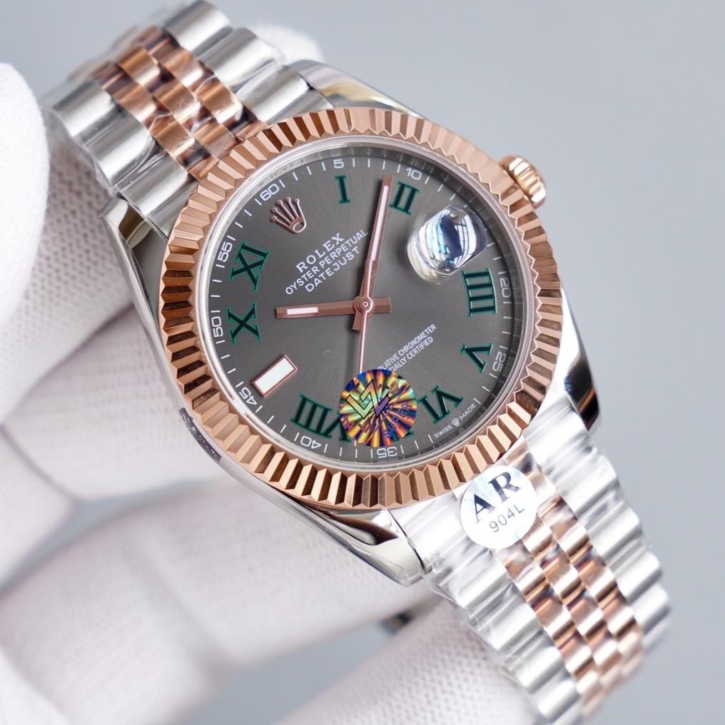 DATEJUST 41MM WIMBLEDON DIAL JUBILEE BRACELET
