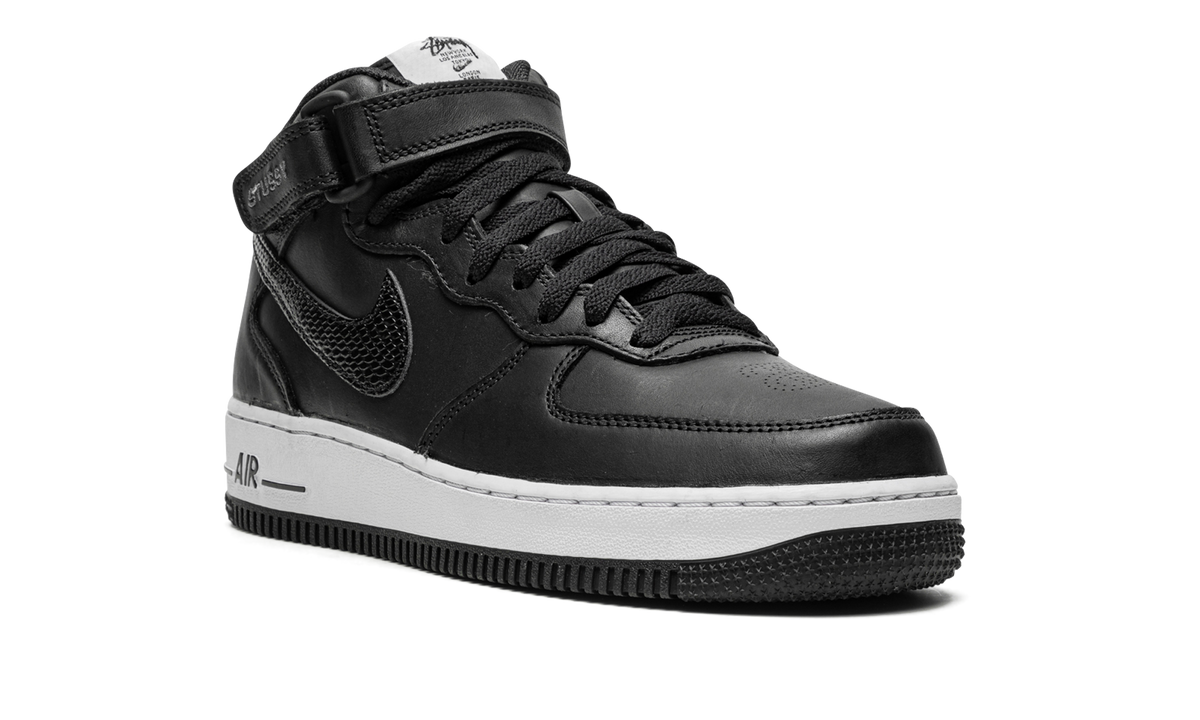 Air Force 1 Mid "Stussy - Black" DJ7840 001