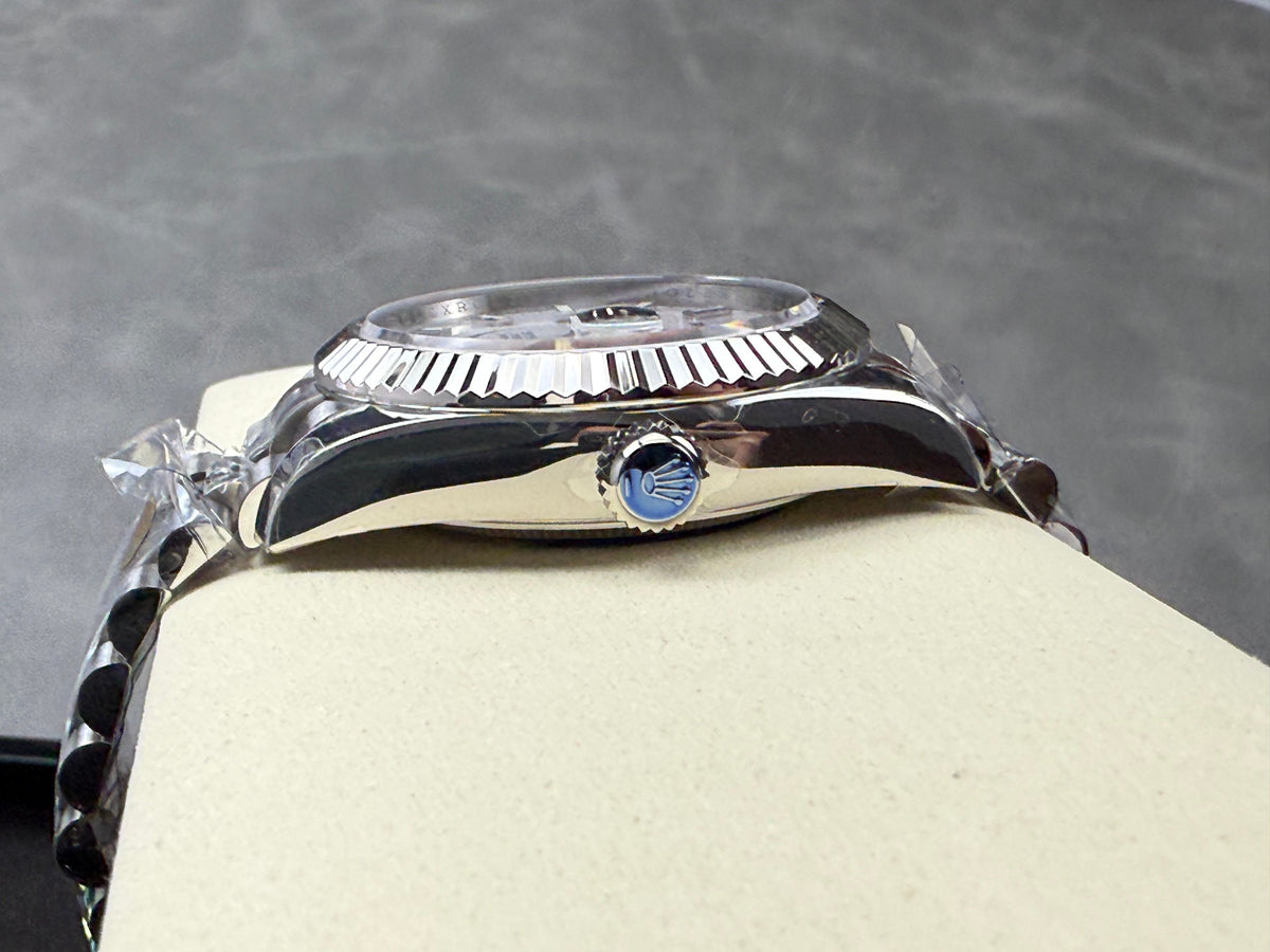 Rolex Sky-Dweller 42mm Silver White