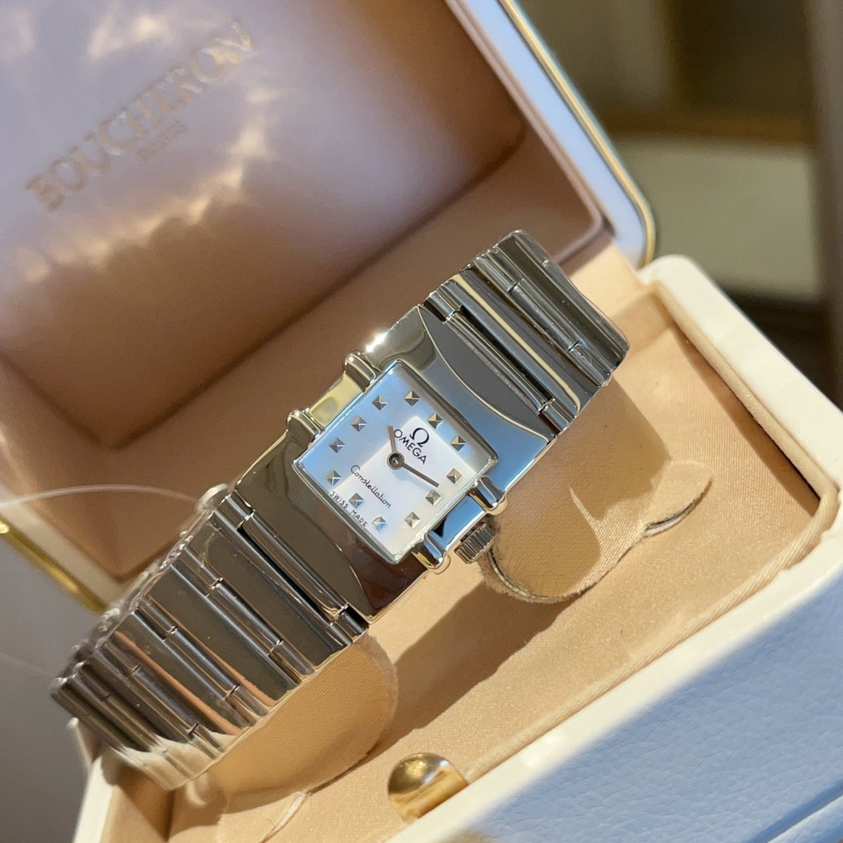 Omega Constellation 22mm Silver