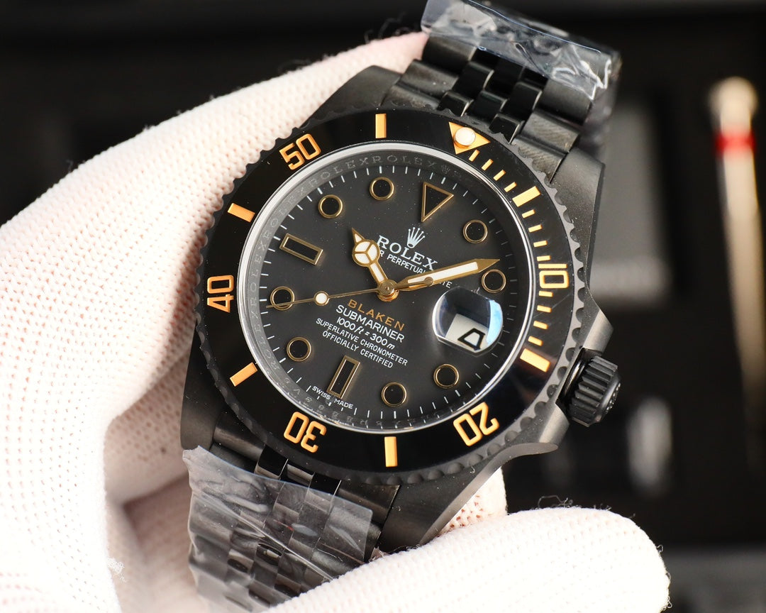 Rolex Blaken 40mm Black Gold