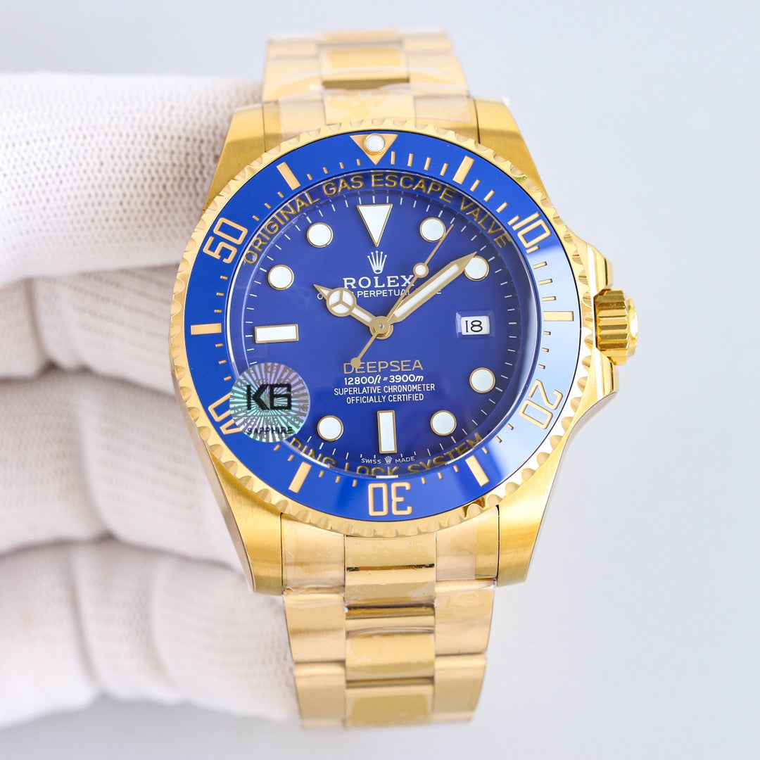 Rolex Sea-Dweller Deepsea 44mm Gold Blue