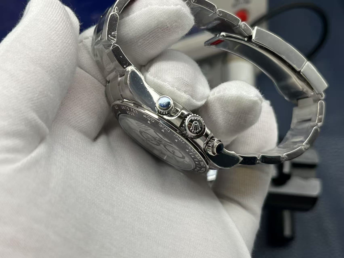 Rolex 25 Daytona 40mm Silver Black White