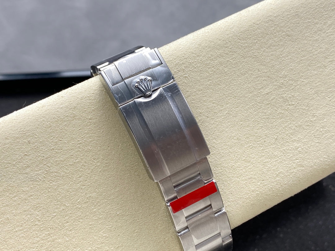 Rolex Air King 40mm Silver Black