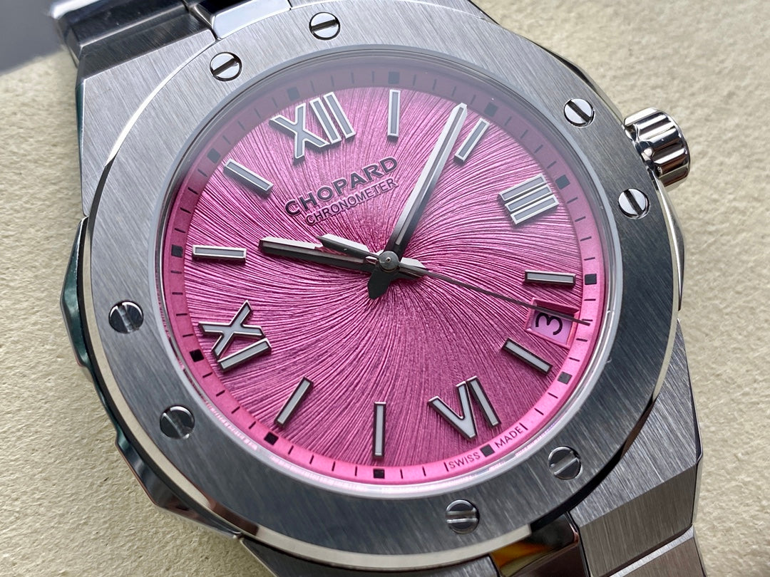 Alpine Eagle 41mm Silver Pink Dial
