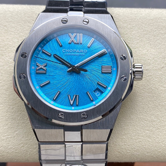 Alpine Eagle 41mm Silver Blue Dial