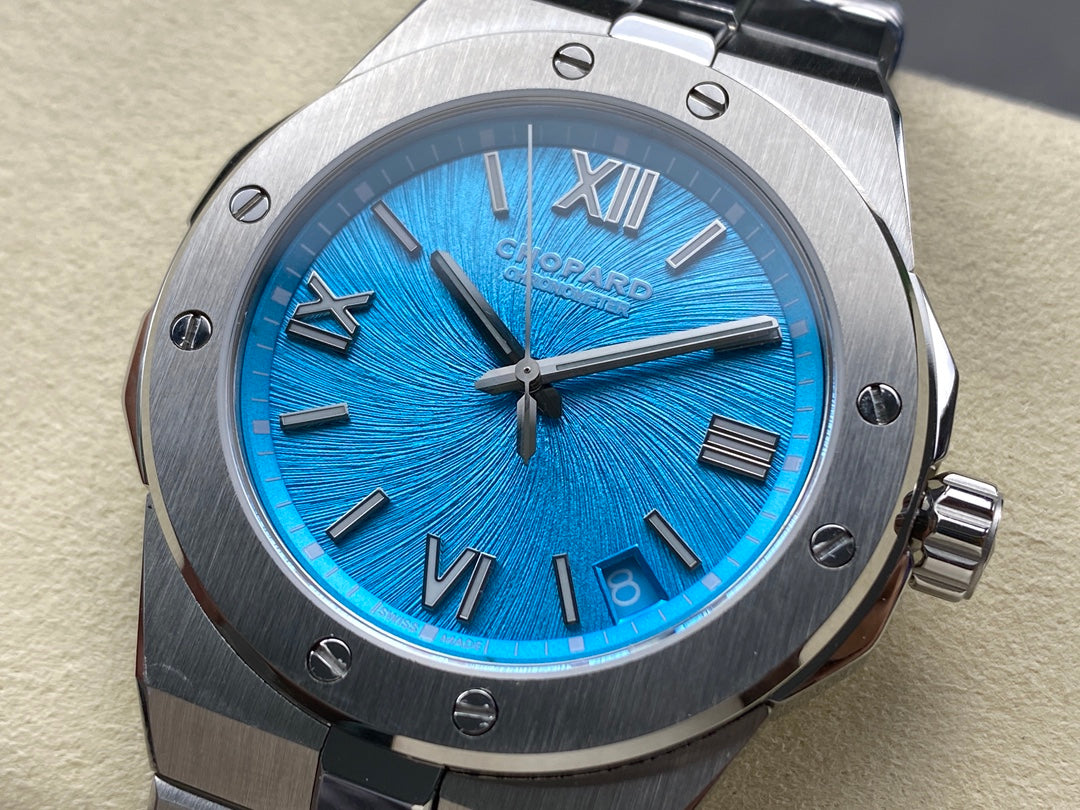 Alpine Eagle 41mm Silver Blue Dial