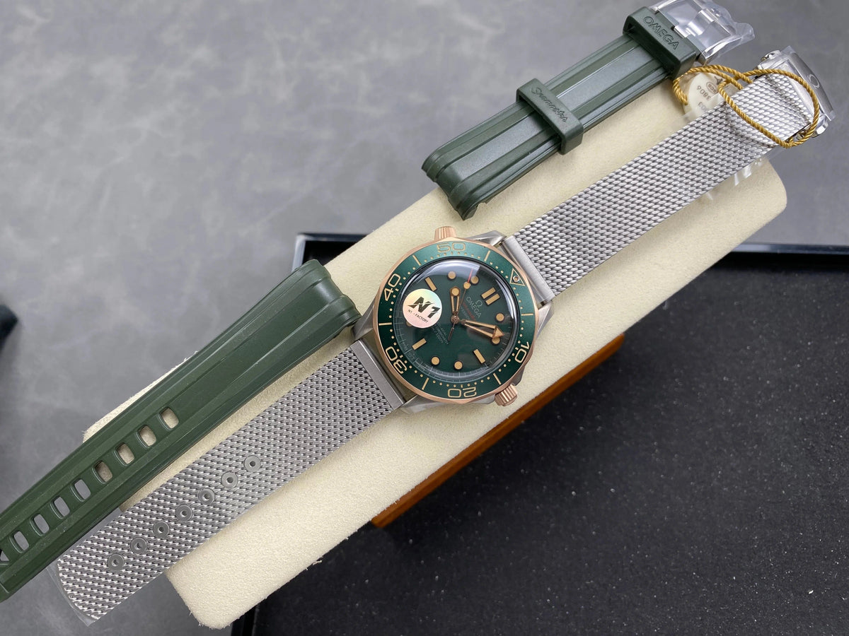 Omega Seamaster Diver 300M 42mm Green Dial Watch