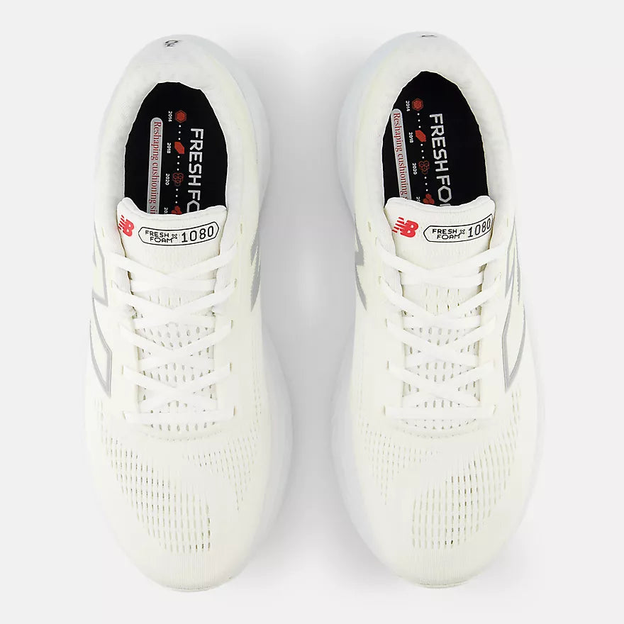 New Balance Mens 1080v14 - WHITE (Narrow)