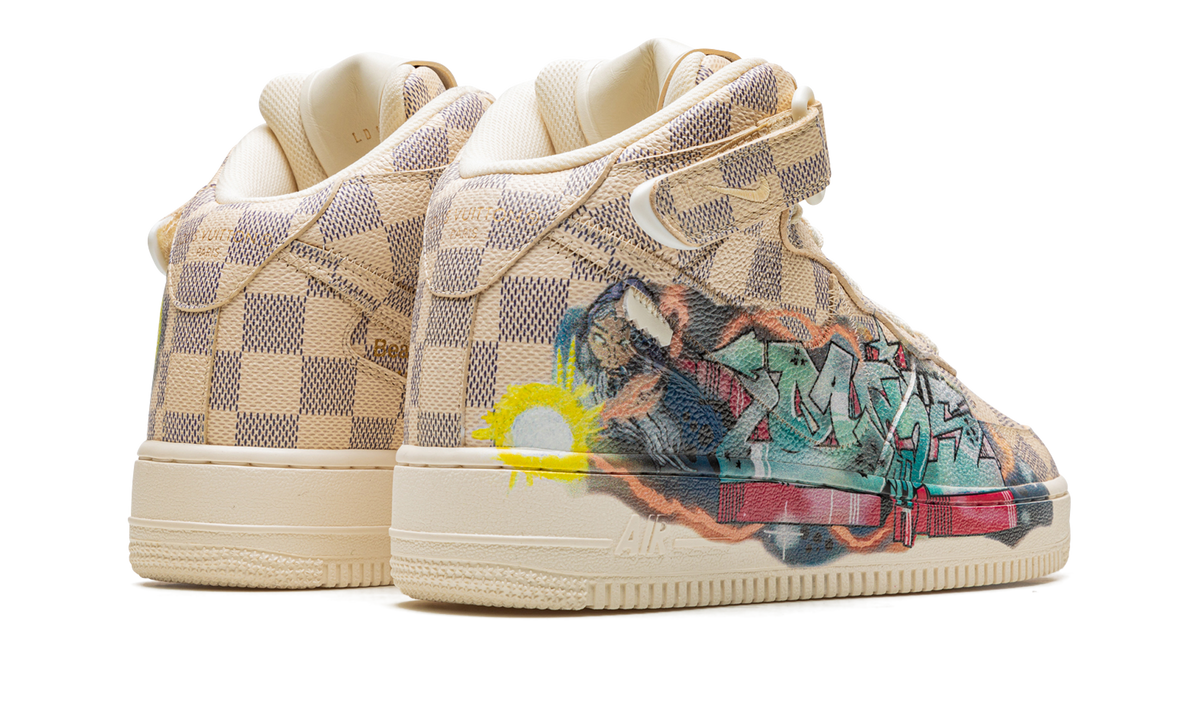 Louis Vuitton Air Force 1 Mid "Virgil Abloh - Graffiti" 1A9VE0