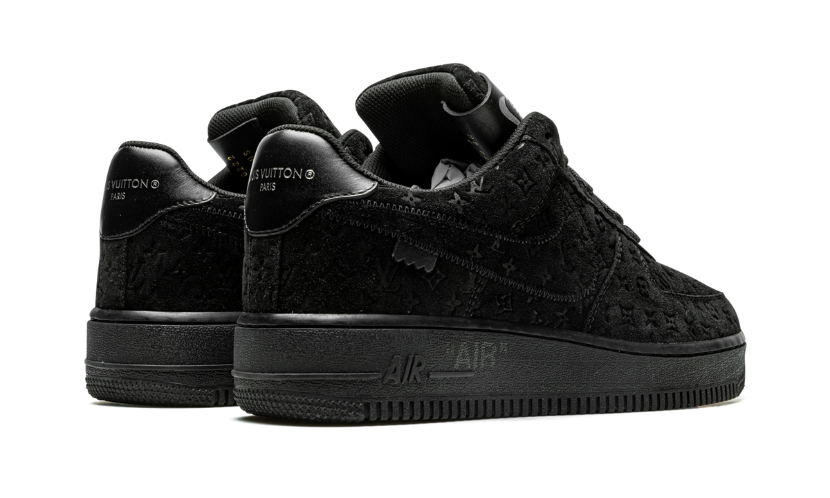 Louis Vuitton Air Force 1 Low "Virgil Abloh - BLACK/BLACK" 1A9VD6