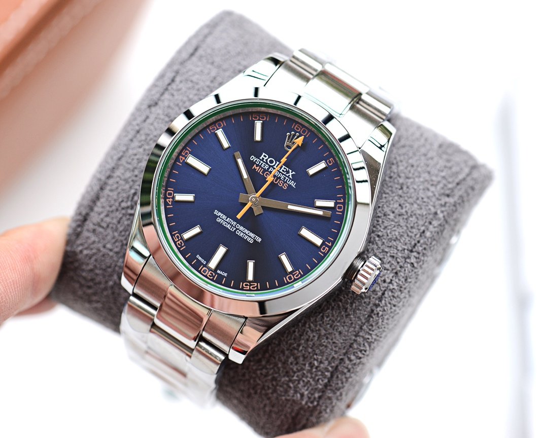 MILGAUSS STAINLESS STEEL BLUE DIAL