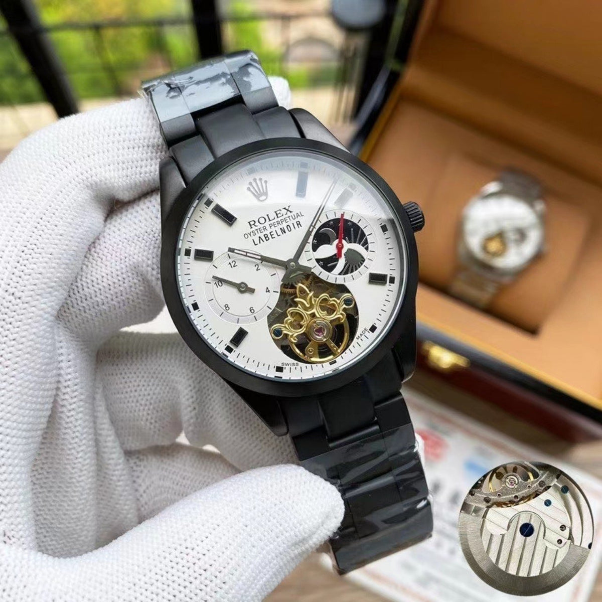 OYSTER PERPETUAL 41 LABELNOIR