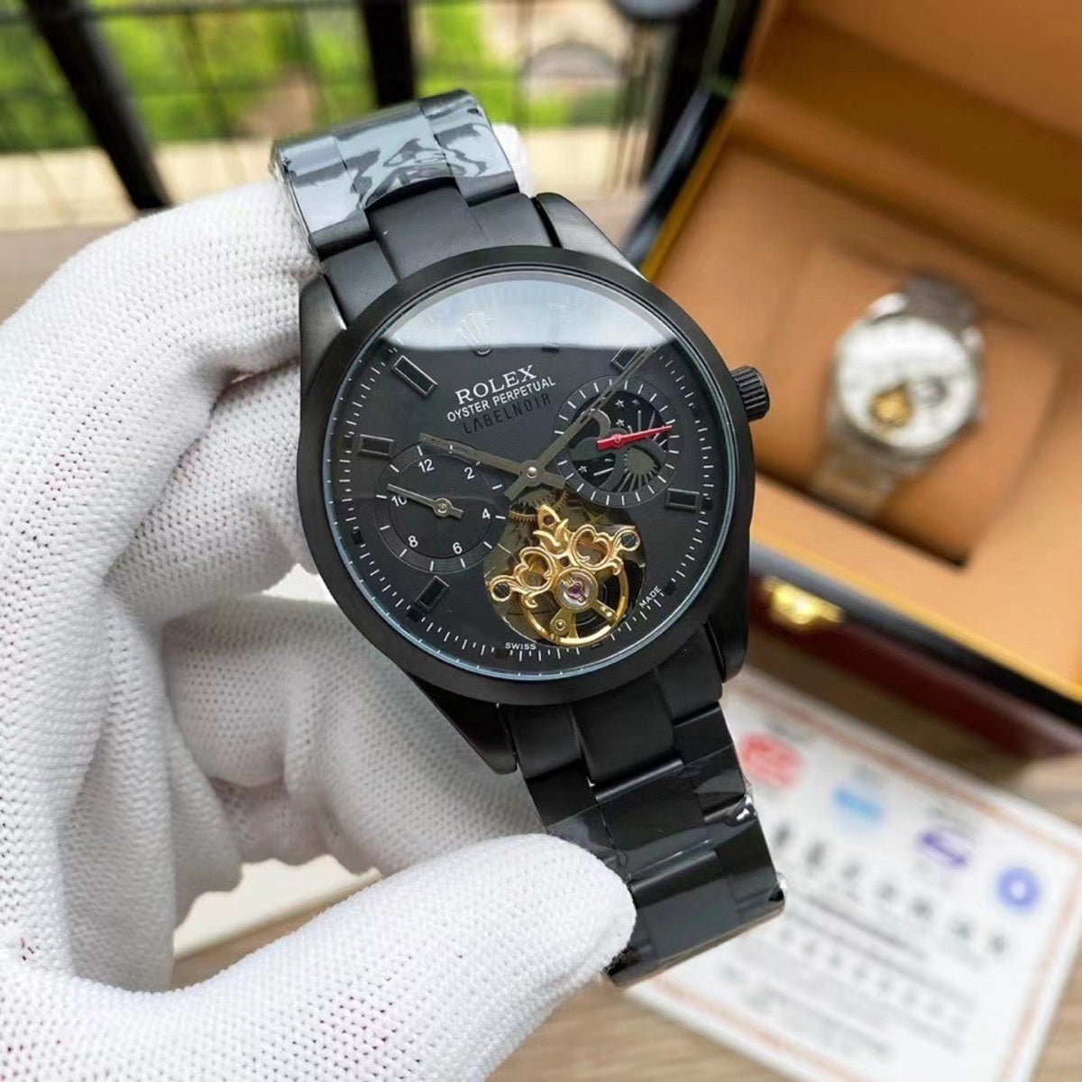 OYSTER PERPETUAL 41 LABELNOIR
