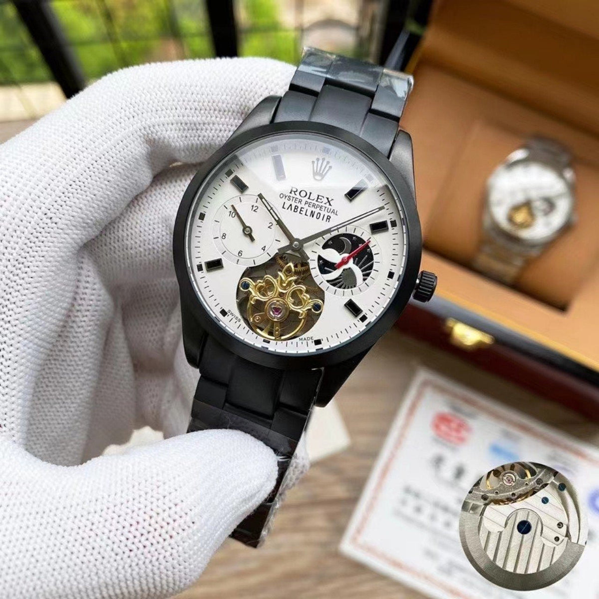 OYSTER PERPETUAL 41 LABELNOIR