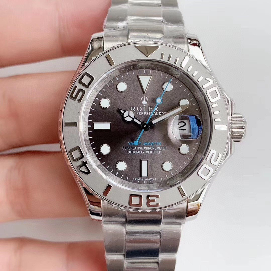 YACHT-MASTER 116622 STAINLESS STEEL GREY DIAL
